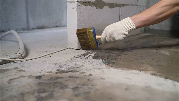 Crawl space vapor barrier installation in Rossville, MD